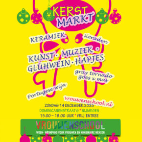 Kerstmarkt in het souterrain